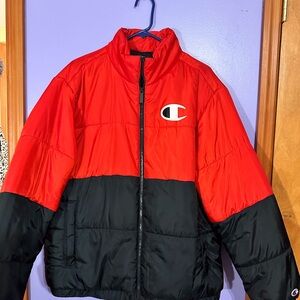 Champion Red and Black Jacket